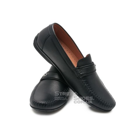 Мужские кожаные мокасины Gartiero 060F4 5